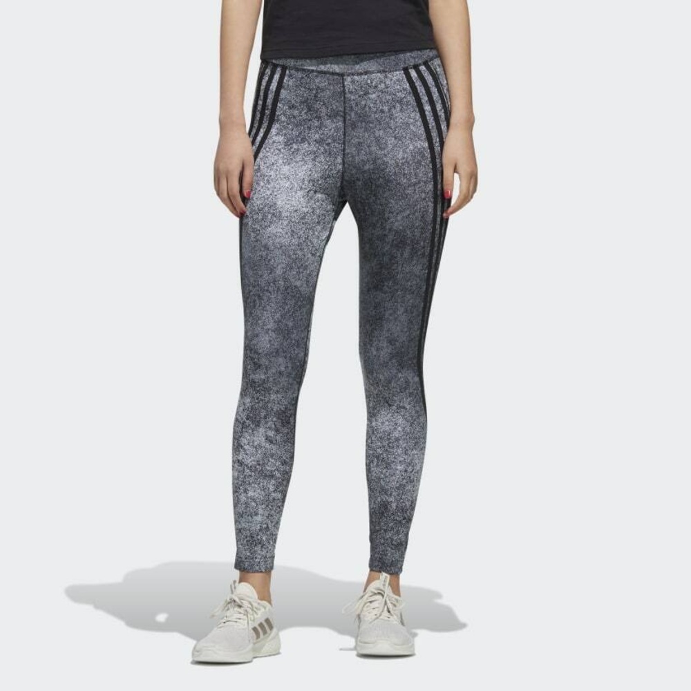 Adidas Women’s Size S Gray Aeroready Feel Brilliant 7/8 Workout Yoga Leggings
